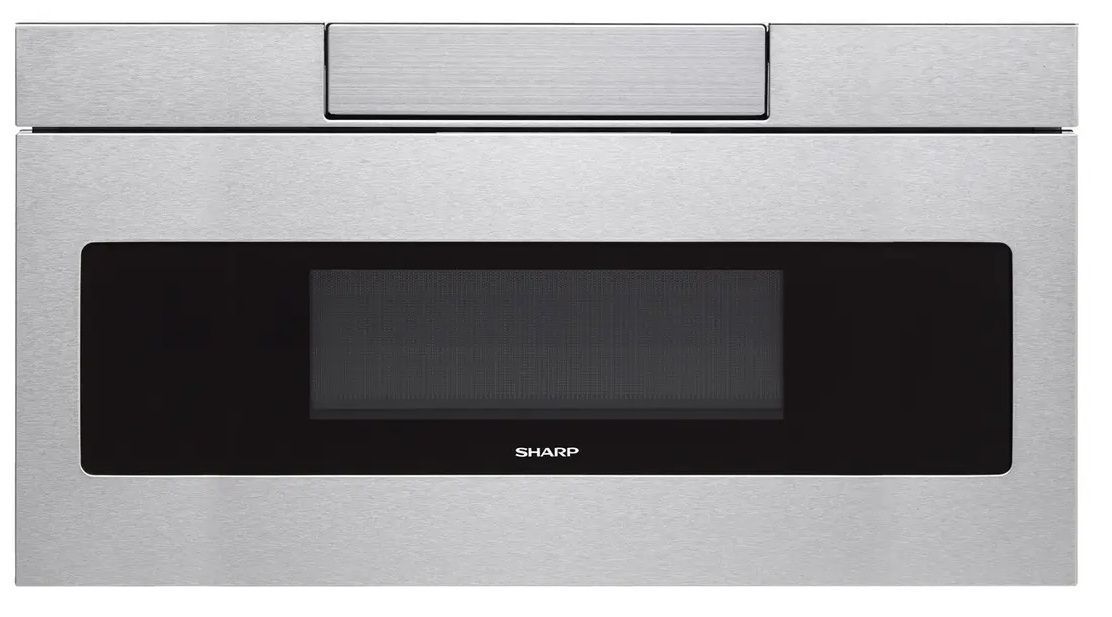 SMD3070ASY Sharp 30" Microwave Drawer Oven with Hidden Control Panel