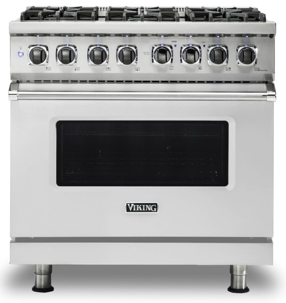 VGR5366BSS Viking 36" Professional 5 Series Freestanding Gas Range with