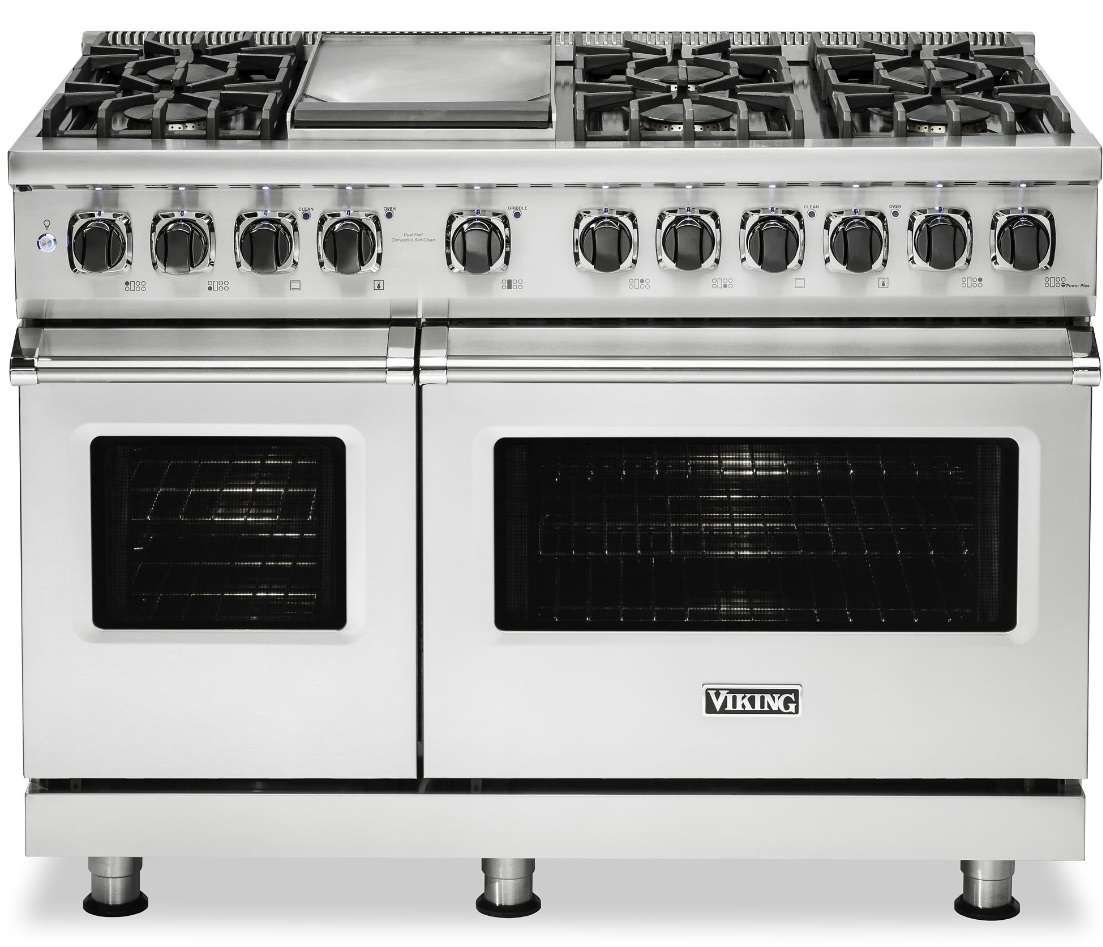 VGR5486GSS Viking 48" Professional 5 Series Freestanding Gas Range with