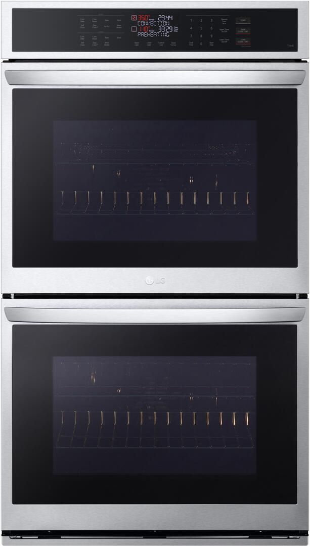 WDEP9423F LG 30" Smart WiFi Enabled Convection Double Wall Oven with 9.