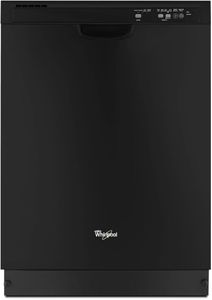 WDF520PADB Whirlpool Dishwasher with AnyWare Plus Silverware Basket - Black