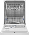 WDF520PADB Whirlpool Dishwasher with AnyWare Plus Silverware Basket - Black