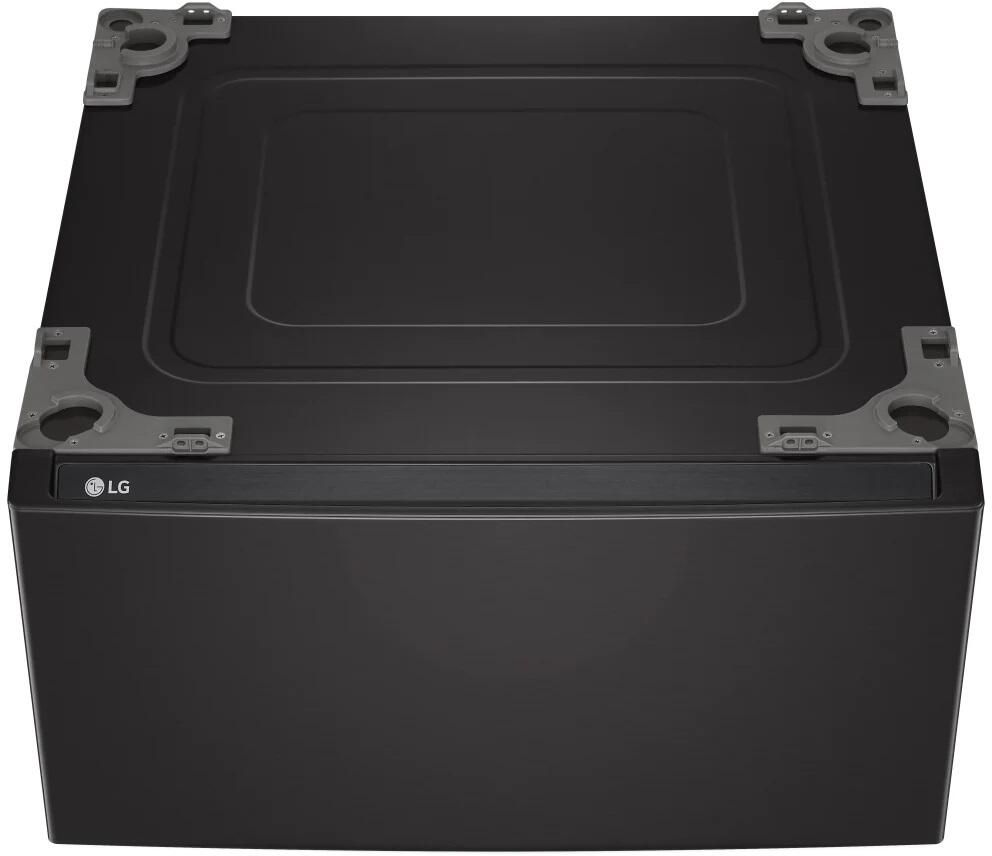 WDP6B LG 27" Tall Pedestal with Drawer Black Steel