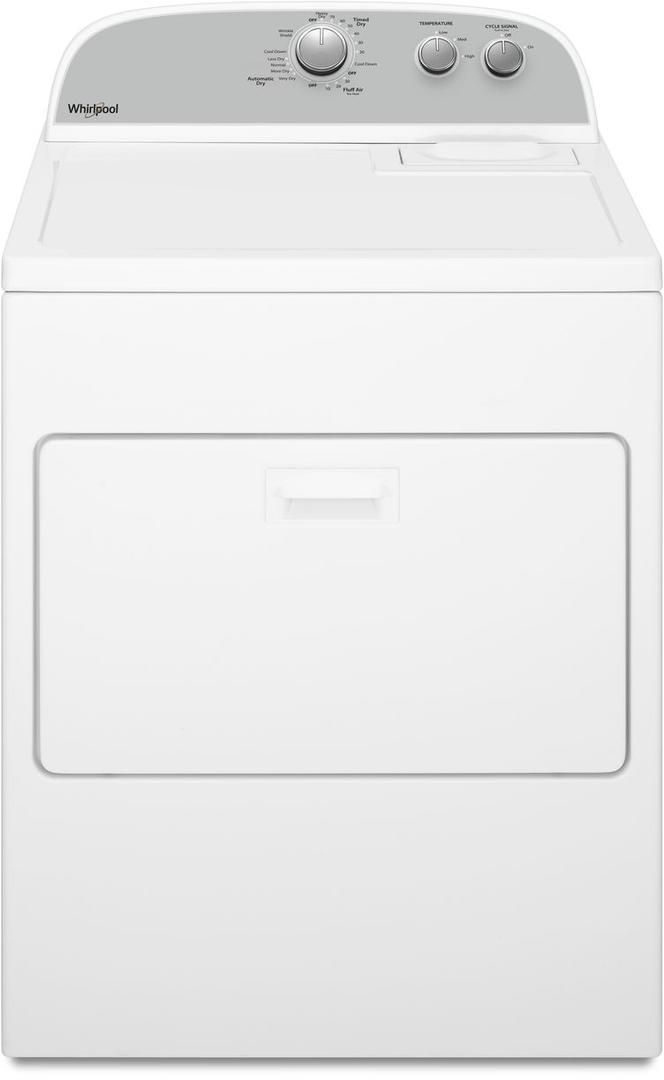 WED4950HW Whirlpool 29" 7.0 cu. ft Electric Dryer with AutoDry Drying