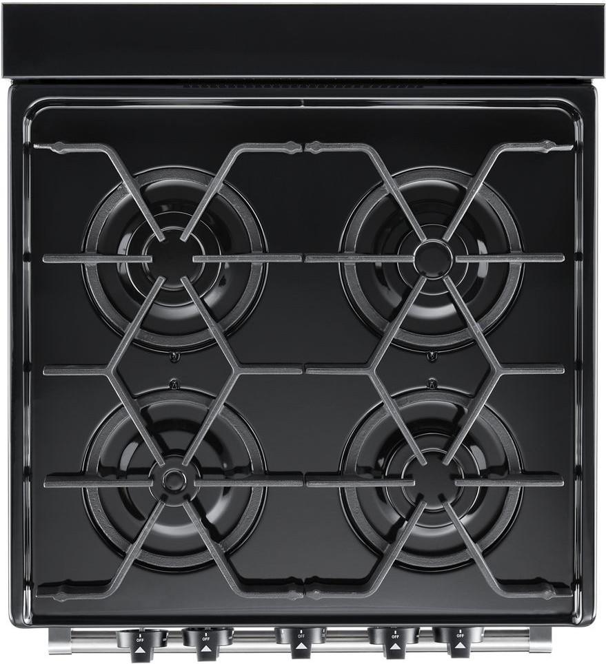 WFG500M4HS Whirlpool 24" Smart Freestanding 4 Sealed Burner Gas Range