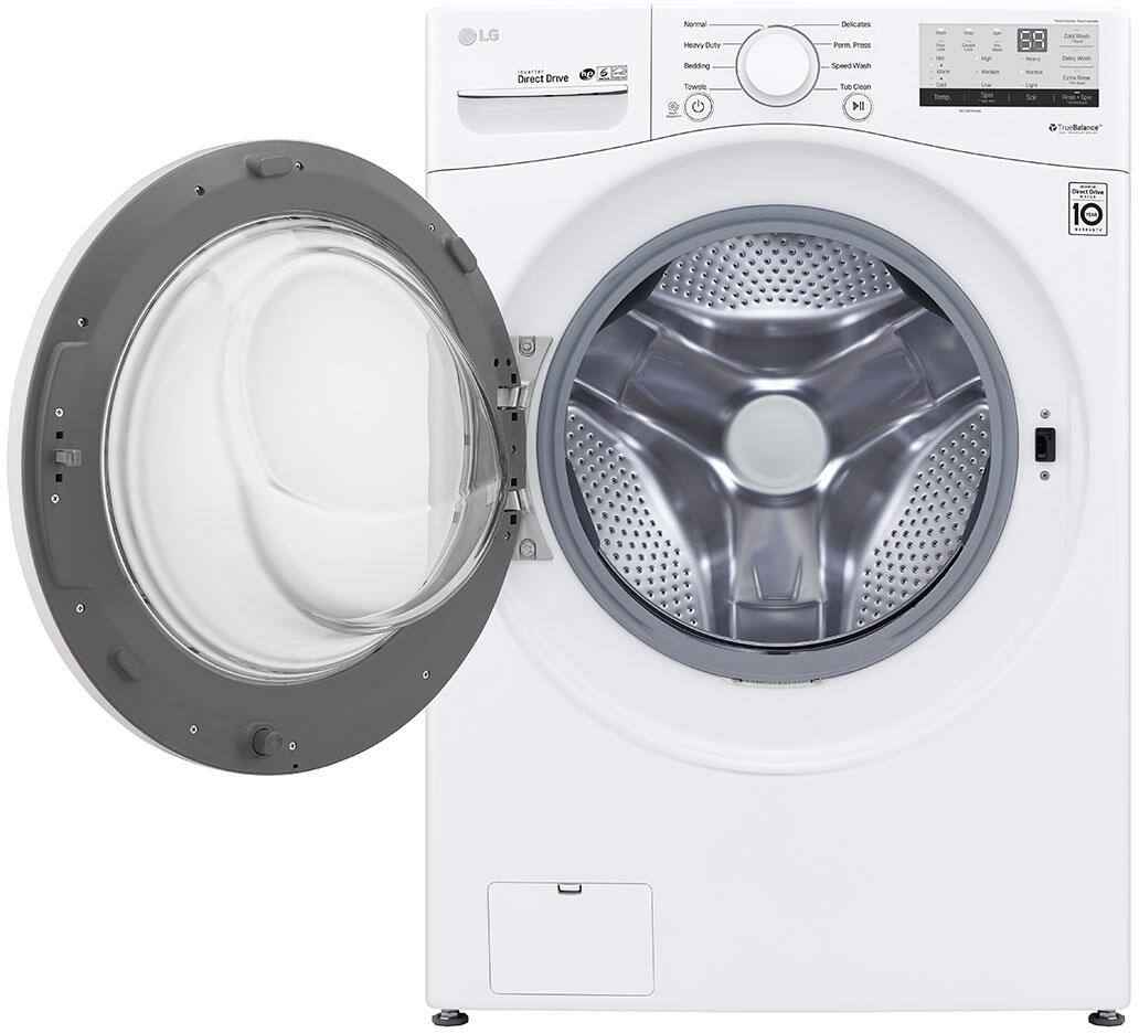 WM3400CW LG 27" 4.5 cu.ft. Ultra Large Capacity Front Load Washer White