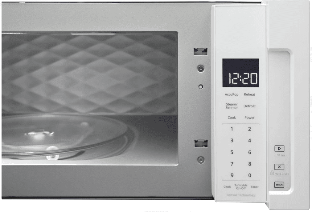 WML75011HW Whirlpool 30" 1.1 cu. ft. Over the Range Low Profile