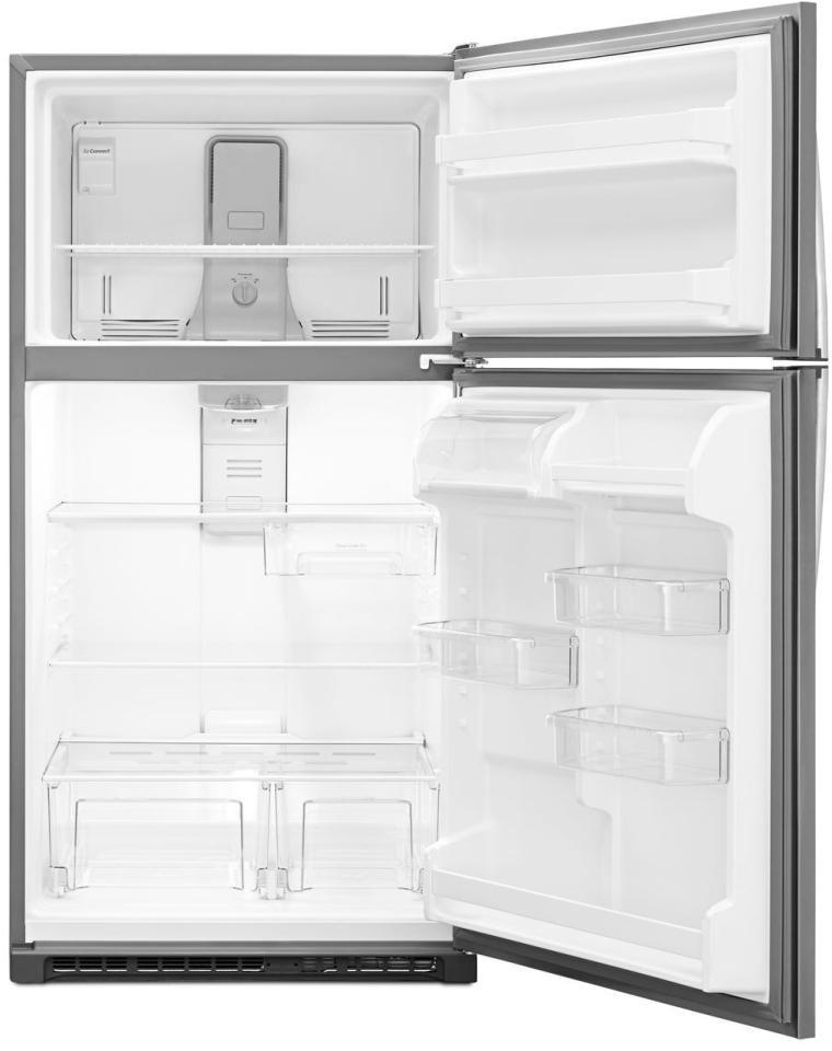 WRT311FZDM Whirlpool 33" Wide TopFreezer Refrigerator Monochromatic