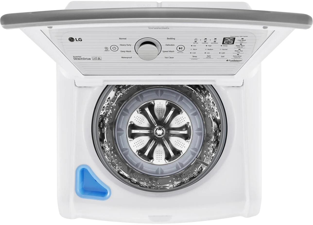 WT7150CW LG 5.0 cu.ft. Ultra Large Capacity Top Load Washer White