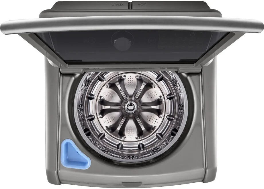 WT7400CV LG 27" 5.5 cu.ft. Mega Capacity Top Load Washer Graphite Steel