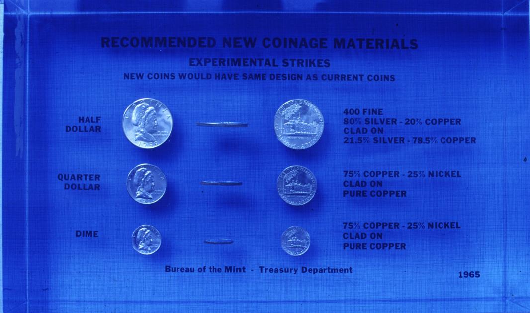 1965 Martha Washington Lucite Block