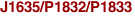 J1635/P1832/P1833