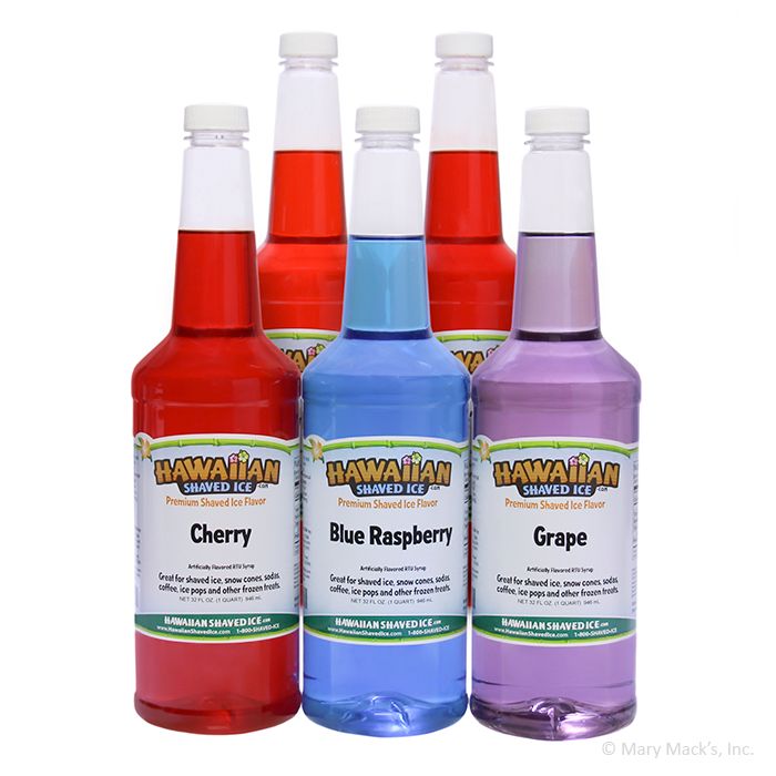 Top 5 Shaved Ice Flavors