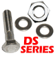 Bolt, Nut & Washer Kit <br>Fits: 10" OD Conflat <br> Double Sided Flanges <br> (1000-BKD)