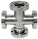 2.75" OD Conflat Flange <br> FOUR WAY CROSS <br> (275-150-X-OS) 