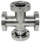 2.75" OD Conflat Flange <br> FOUR WAY CROSS <br> (275-150-X-OS) 