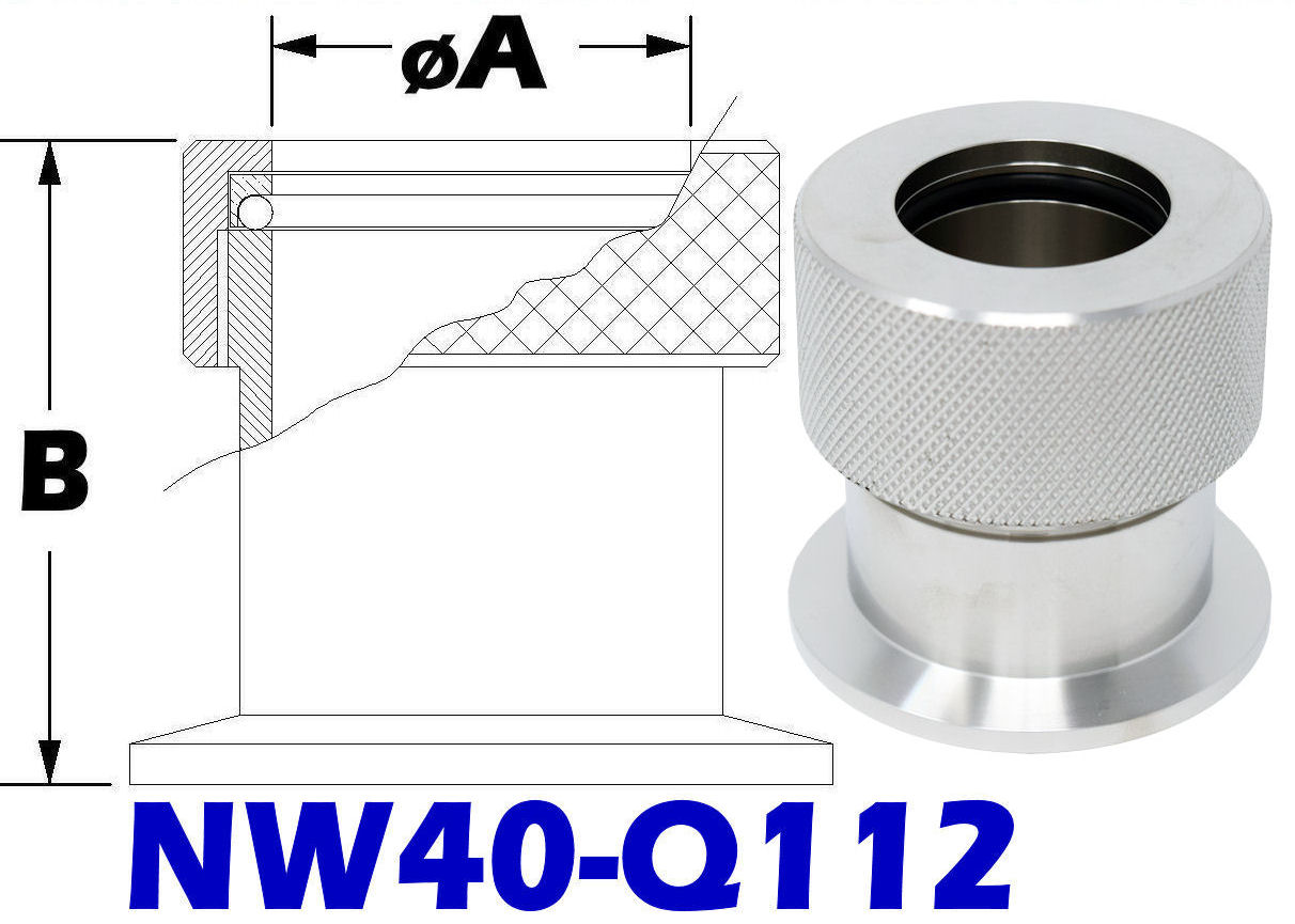 NW40 Quick Coupling To 1 1 8 Tube Size NW40 Q112 nw40-quick-coupling-to-1-1-8-tube-size-nw40-q112