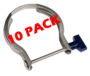 NW50 Horseshoe Spring Clamp with Plastic Knob <br> NW50-CHK-PK10