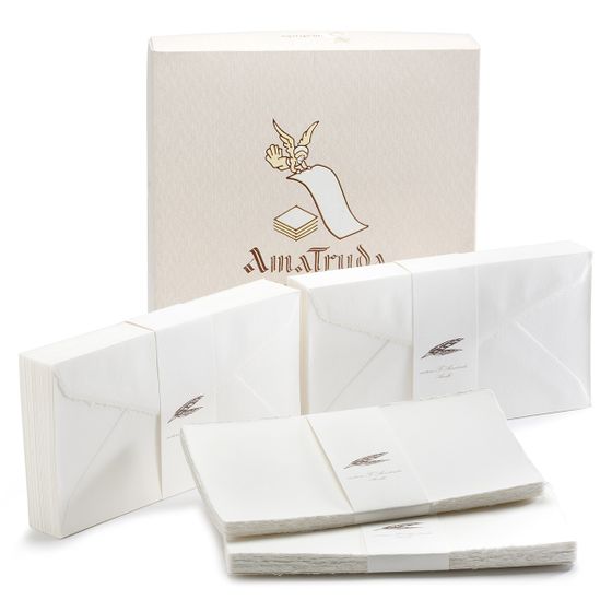 Amalfi Long Flat Cards with Envelopes (100 ct) (4.25 x 8.25)