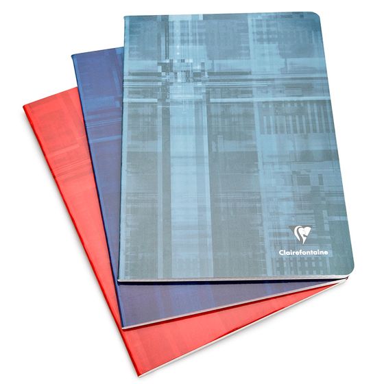 Clairefontaine Classic A4 Side Staple Bound Notebook (8.25 x 11.75) ( Graph (squared pages) [63162] )