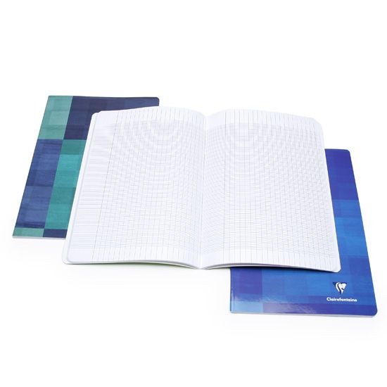 Clairefontaine Classic A4 Side Staple Bound Notebook (8.25 x