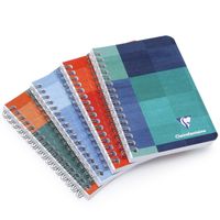 Fontaine Thumbprint Edition 新品3個 Clairefontaine Classic Pocket Side Spiral Bound Notebook (3