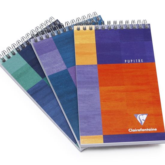 Clairefontaine Classic Pocket Top Spiral Bound Notepad (4 x 6.75) ( Graph (squared pages) [8642] )