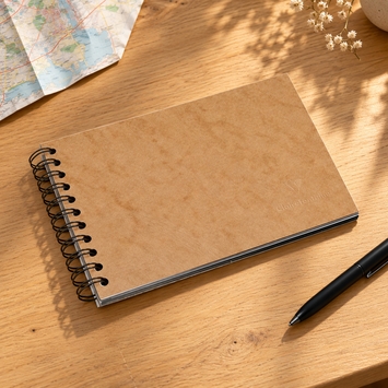 Clairefontaine Travel Journal and Scrapbook (8.25 x 5.5) in Tan