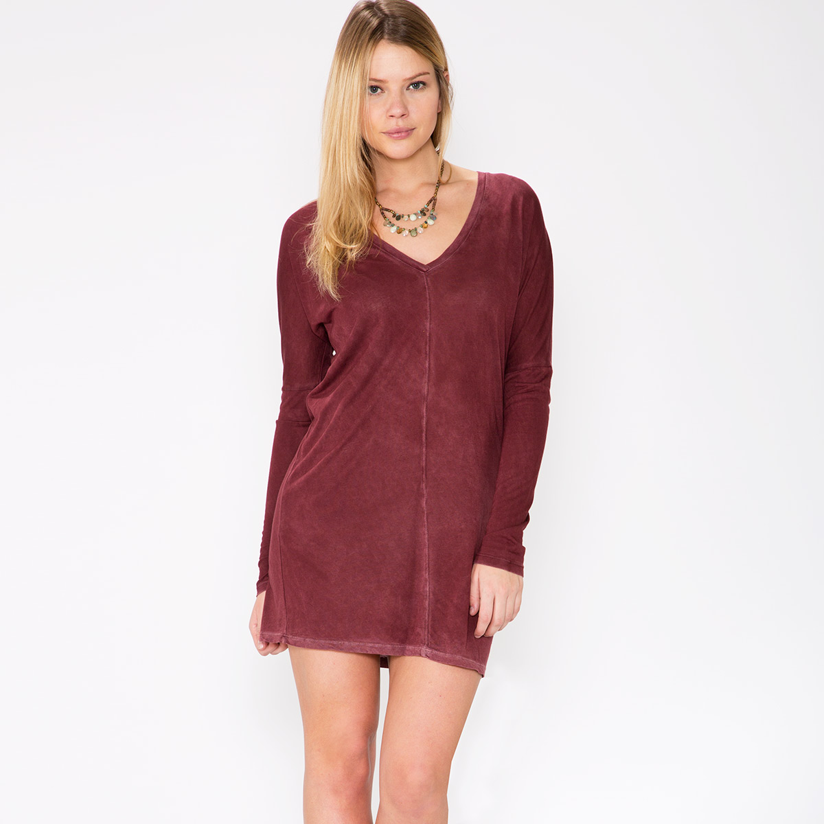 Cotton Citizen Long Sleeved Mini Dress