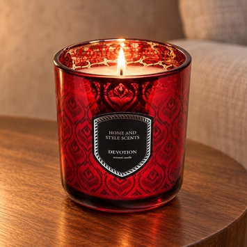 Jordan Carlyle Home & Style Color Candle in Devotion (Red Currant)