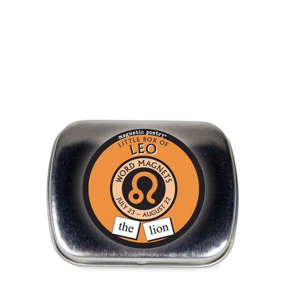 Magnetic Poetry Little Box of Zodiac ( Leo )