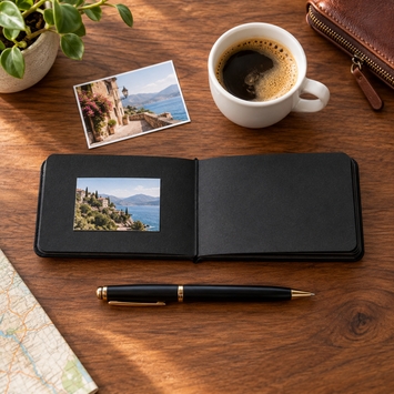 Moleskine Black Page Landscape Pocket Album (3.5 x 5.5)