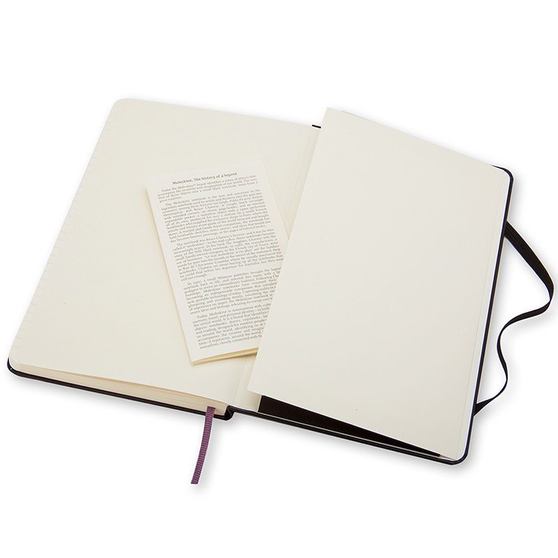 Moleskine Classic Large Hard Cover Notebook (5 x 8.25)