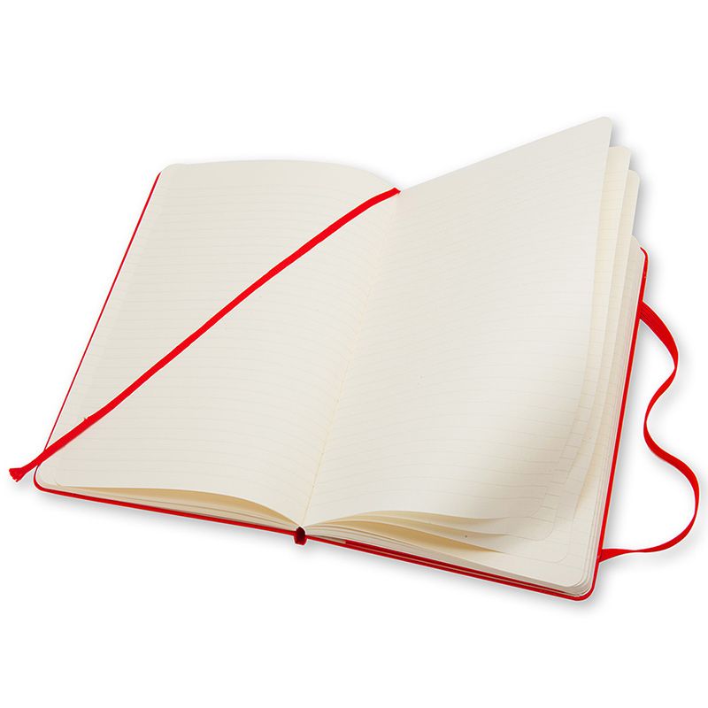 Moleskine Classic Large Hard Cover Notebook (5 x 8.25)