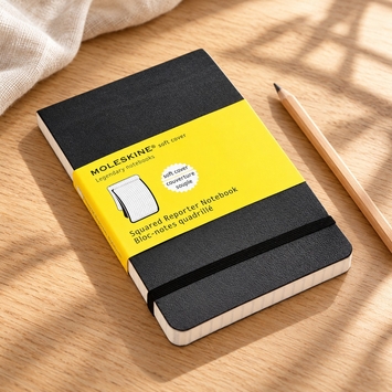 Moleskine Reporter Pocket Soft Cover Notebook (3.5 x 5.5) in Graph (grid pages)