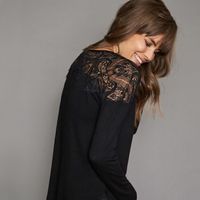 トップス theredthread S split lace tops THEREDTHREAD / ザレッドスレッド】S split lace tops