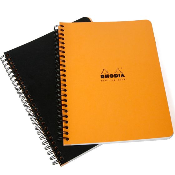 Rhodia A4+ Meeting Book (9 x 11.75) ( Orange [R193408] )