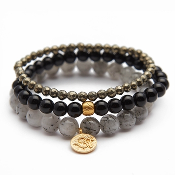 Satya Jewelry Grounding Energy Bracelet Set
