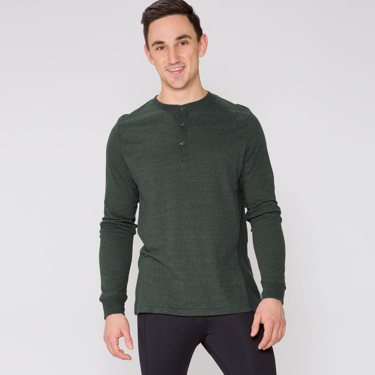 専用！タグ＊GOOD GRIEF HENLEY NECK THERMAL TOP Brand New GOOD GRIEF! Henley Neck Thermal Top