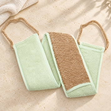 Bamboo Urban Spa Essentials Bamboo & Jute Back Scrubber