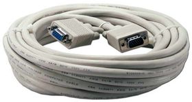 100ft Premium VGA HD15 Male to Female Tri-Shield Extension Cable
