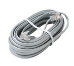 15ft 4C Modular Data Flat Cable Silver 15ft 4C Modular Data Flat Cable Silver