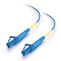 1m LC-LC 9-125 OS1 Simplex Singlemode PVC Fiber Optic Cable - Blue