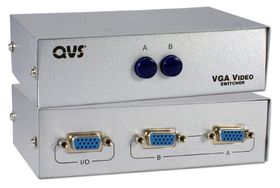 2 Port HD15 VGA-SXGA Manual Switch