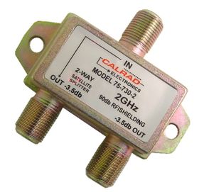 2-Way 90db 2 GHz Splitter dc Passive 1 Port