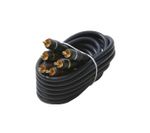 25ft 3-RCA Composite Video Cable Blue 25ft 3-RCA Composite Video Cable Blue