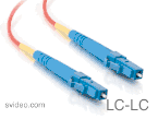 2m LC-LC 9-125 OS1 Simplex Singlemode PVC Fiber Optic Cable - Red 2m LC-LC 9-125 OS1 Simplex Singlemode PVC Fiber Optic Cable - Red