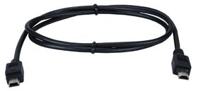 3 ft  USB 2.0 Certified 480Mbps Mini A Male to Mini B Male Black Cable