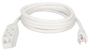 3 Prong 25 ft. power extension white.