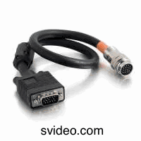3ft RapidRun VGA HD15 Flying Lead